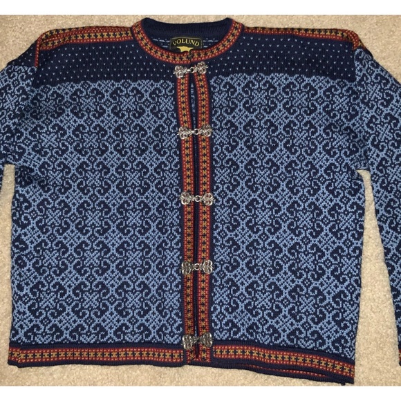 Volund Norwegian Lambswool Sweater - Picture 2 of 4